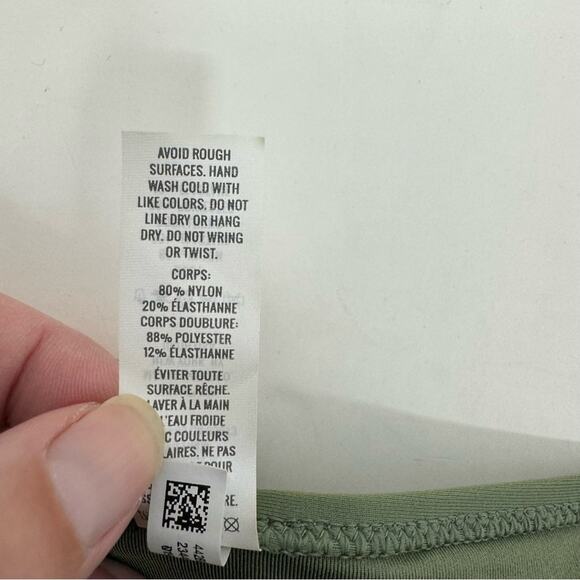 Aerie Cheeky Bikini Bottom Low Cut Olive Army Green Size XXL Vacation Beach NWOT - Picture 7 of 8